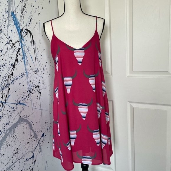 Altar’d State Adorable Sundress, Sz S! So so pretty with the Longhorns! 🌻🌻 - Picture 3 of 8